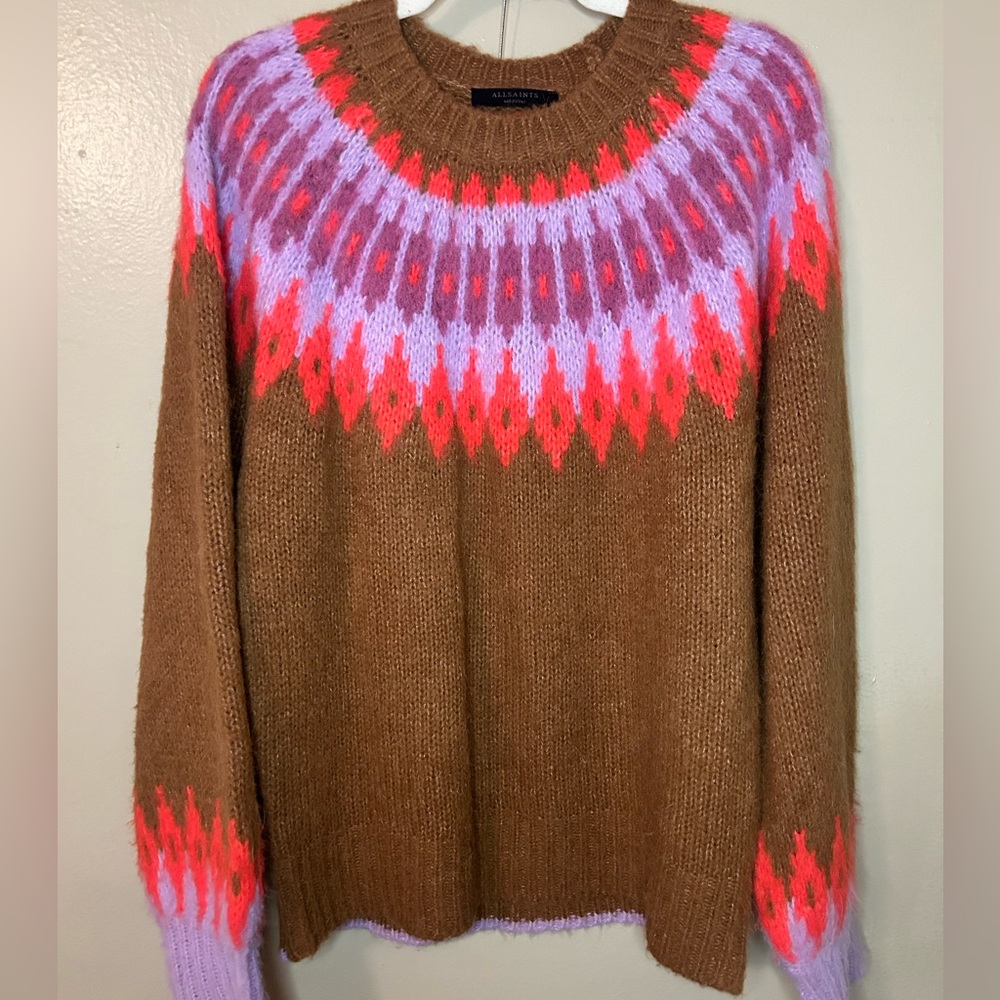 AllSaints Alpaca Wool Blend Sweater